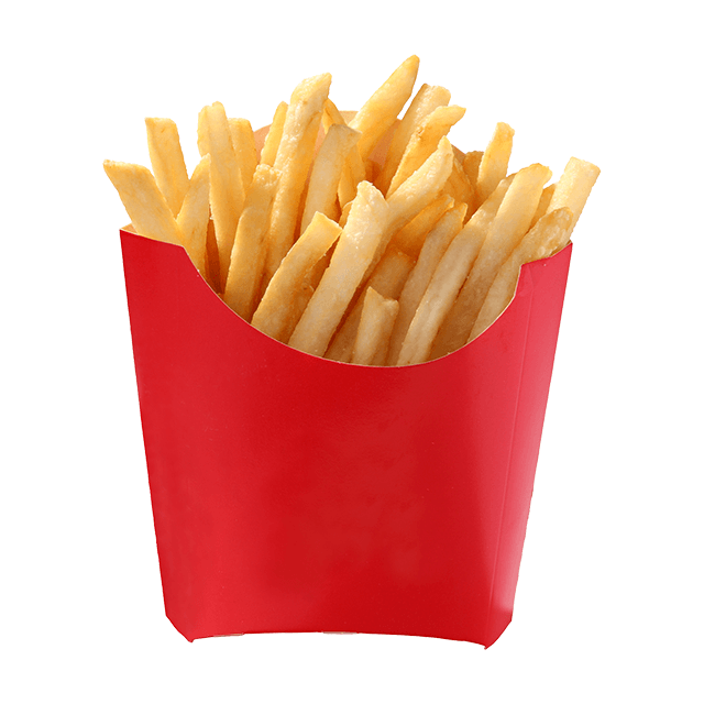 Takeaway Kraft French Fries Paper Cups